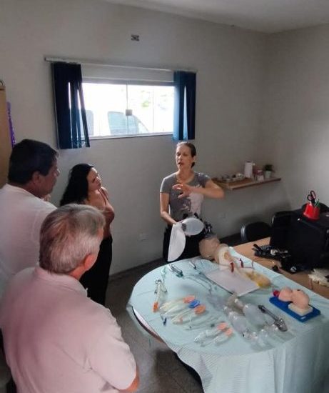 Prefeitura de Água Clara realiza capacitação em urgência e emergência para profissionais de saúde