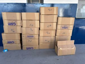 Polícia Militar apreende carga de quase R$ 3,3 milhões em celulares contrabandeados em Posto de posto de combustíveis de Água Clara (MS) Polícia Militar apreende carga de quase R$ 3,3 milhões em celulares contrabandeados em Posto de posto de combustíveis de Água Clara (MS)