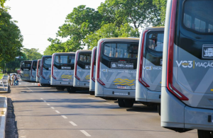 Ônibus com Wi-Fi e ar-condicionado já circulam em Três Lagoas; uso será gratuito até 10 de maio Ônibus com Wi-Fi e ar-condicionado já circulam em Três Lagoas; uso será gratuito até 10 de maio