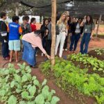 Projeto “Crescer e Colher” incentiva agroecologia e educação ambiental em escola municipal de Água Clara