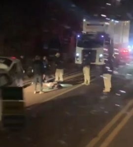 Homem perde a vida ao ser atropelado por caminhão na BR-262