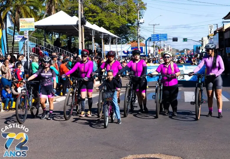 Encontro Ciclístico Castilho 2025: Pedal solidário marca aniversário da cidade