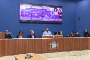 Câmara encerra Agosto Lilás com palestra e reflexões sobre proteção e saúde da mulher Câmara encerra Agosto Lilás com palestra e reflexões sobre proteção e saúde da mulher