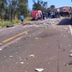 Acidente na BR-262 entre Ribas do Rio Pardo e Campo Grande, envolve dois caminhões