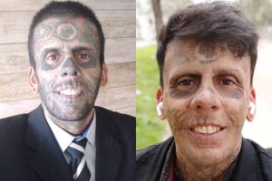 Transformação marcante: homem mais tatuado do Brasil remove tatuagens após se tornar evangélico Transformação marcante: homem mais tatuado do Brasil remove tatuagens após se tornar evangélico