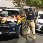 PRF APEDEVE VEÍCULO ROUBADO E ARMAS EM CURRAIS NOVOS