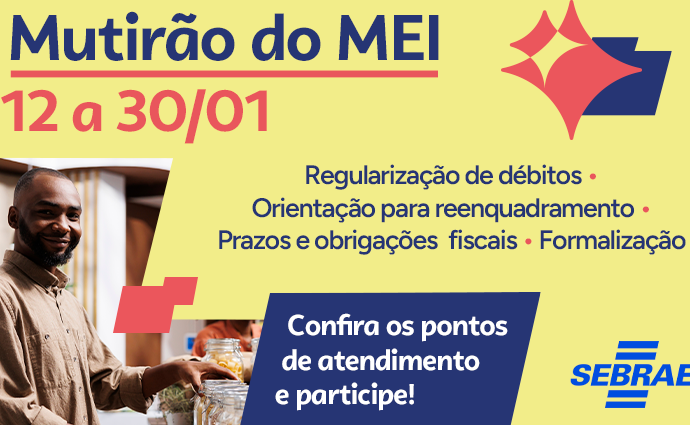 MUTIRÃO DO MEI: OPORTUNIDADES PARA MICROEMPREENDEDORES
