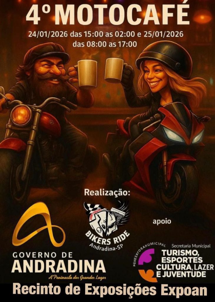 MOTO CAFÉ: EVENTO IMPACTA TURISMO E COMÉRCIO EM ANDRADINA
