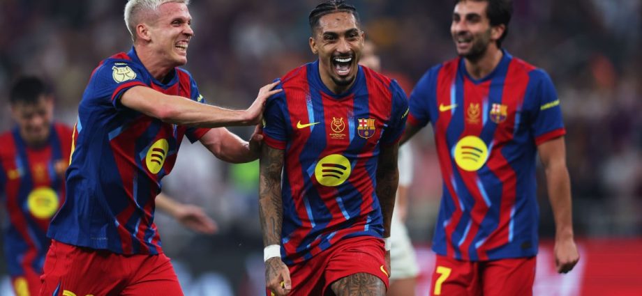 SUPERCOPO DA ESPANHA: BARCELONA VENCE REAL MADRID