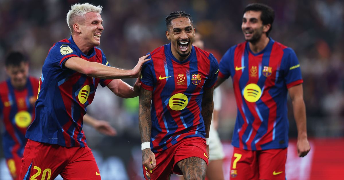 SUPERCOPO DA ESPANHA: BARCELONA VENCE REAL MADRID