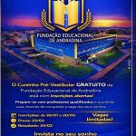 CURSINHO PRÉ-VESTIBULAR GRATUITO DA FEA: INSCRIÇÕES ABERTAS