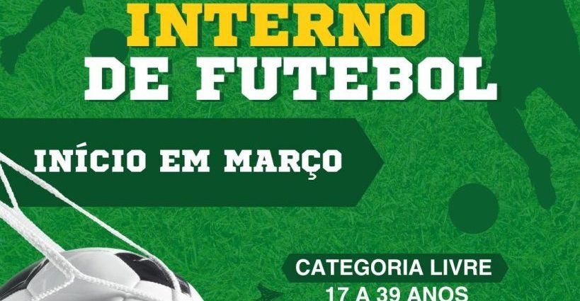 TORNEIO INTERNO DE FUTEBOL: Inscrições Abertas ATC