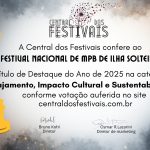 Festival Nacional de MPB de Ilha Solteira é destaque nacional em 2025