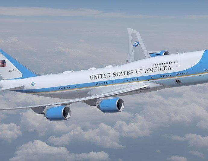 AIR FORCE ONE: PROBLEMA MECÂNICO NO VOO OFICIAL