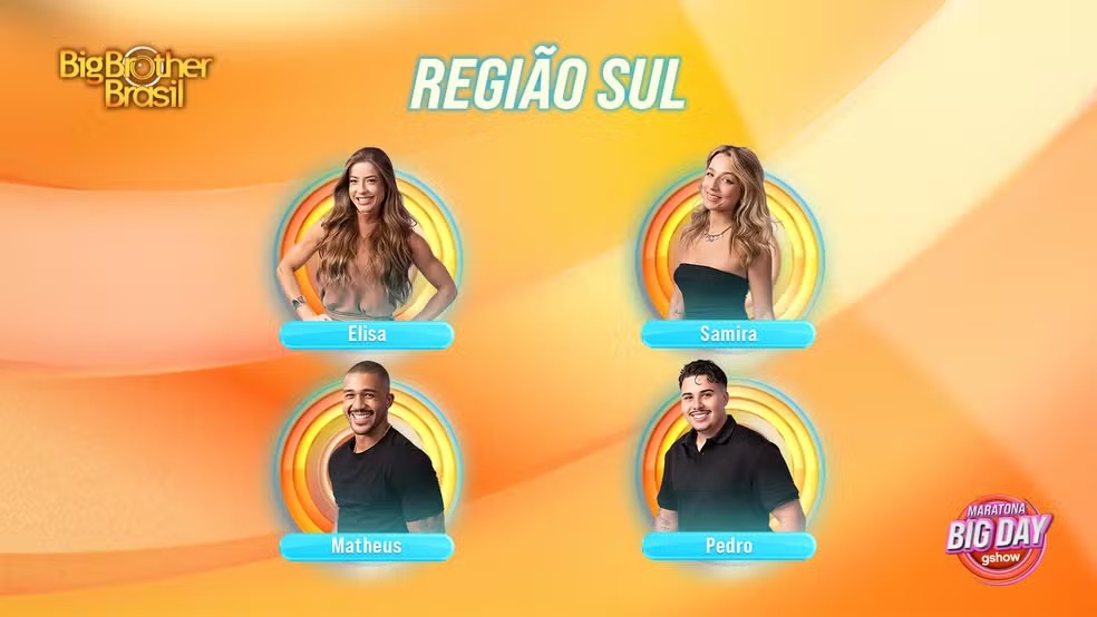 ENQUETE BBB 26: VOTE NOS SEUS FAVORITOS DA CASA DE VIDRO