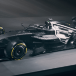 PINTURA ESPECIAL DA CADILLAC PARA TESTES DA F1