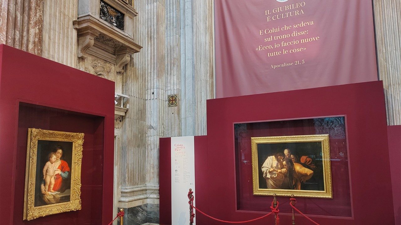 ENCONTRO COM RUBENS E CARAVAGGIO EM ROMA