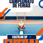 NONA RODADA DO FUTSAL DE FÉRIAS 2026 EM CASTILHO TEM JOGO MOVIMENTADO E GOLEADA HISTÓRICA