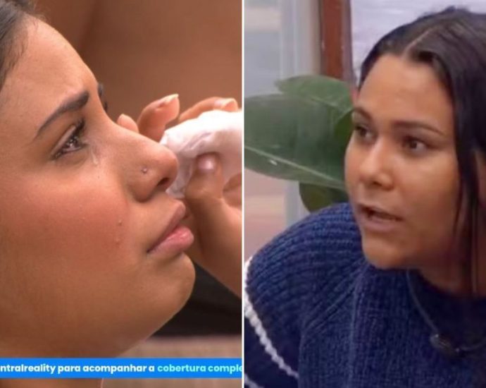 DR NO BBB 26: GABI CHORA APÓS DISCUSSÃO COM CHAINY