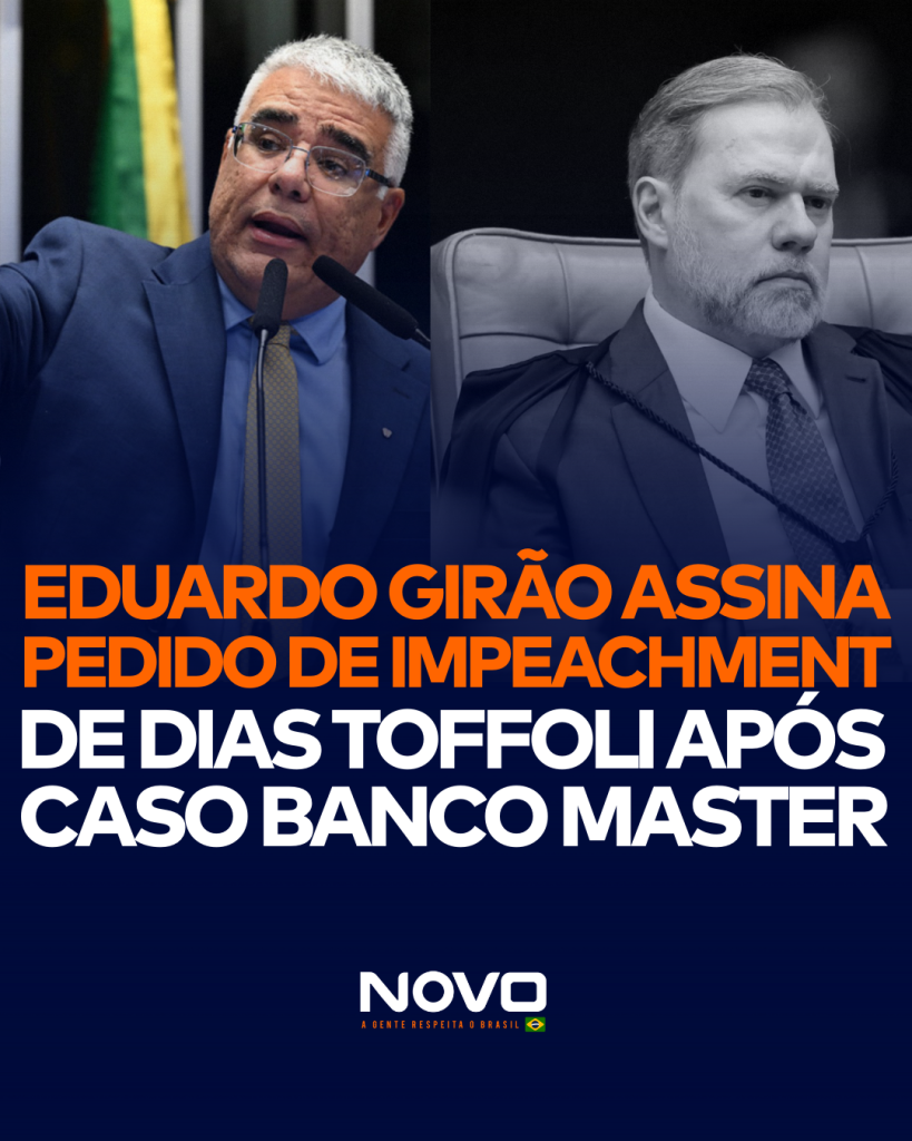 IMPEACHMENT: Eduardo Girão Solicita Ação Contra Toffoli