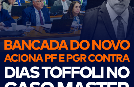 BANCADA DO NOVO ACIONA PF E PGR CONTRA DIAS TOFFOLI