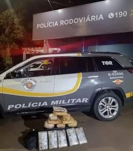 TRÁFICO DE DROGAS: MULHER É PRESA COM 10 QUILOS DE SKUNK