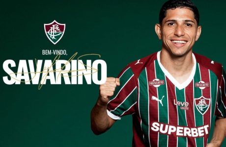 SAVARINO: FLUMINENSE ANUNCIA A CONTRATAÇÃO DO MEIA