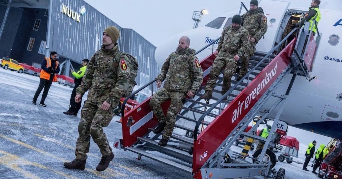 TROPAS DA DINAMARCA CHEGAM À GROENLÂNDIA: VEJA FOTOS