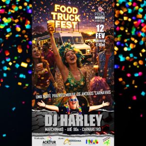 CARNAVAL RETRÔ: ESQUENTA NO FOOD TRUCK FEST