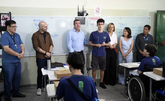 COM ESTRUTURA ADEQUADA, ANO LETIVO EM MS INICIA