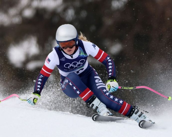 ESQUI: LINDSEY VONN DESAFIA LESÃO EM TREINO NOS JOGOS DE INVERNO