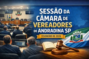 SESSÃO DA CÂMARA DE VEREADORES DE ANDRADINA SP – 2 DE 2026
